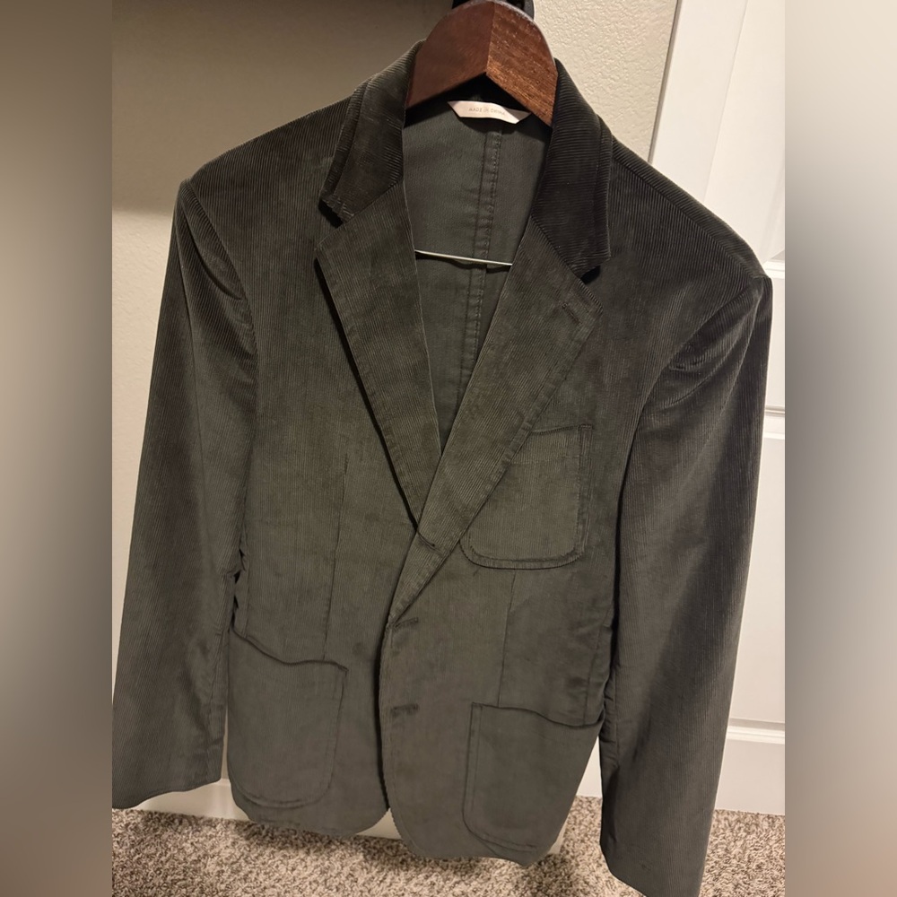 Banana Republic “Heritage Collection” Dark Brown Corduroy Blazer